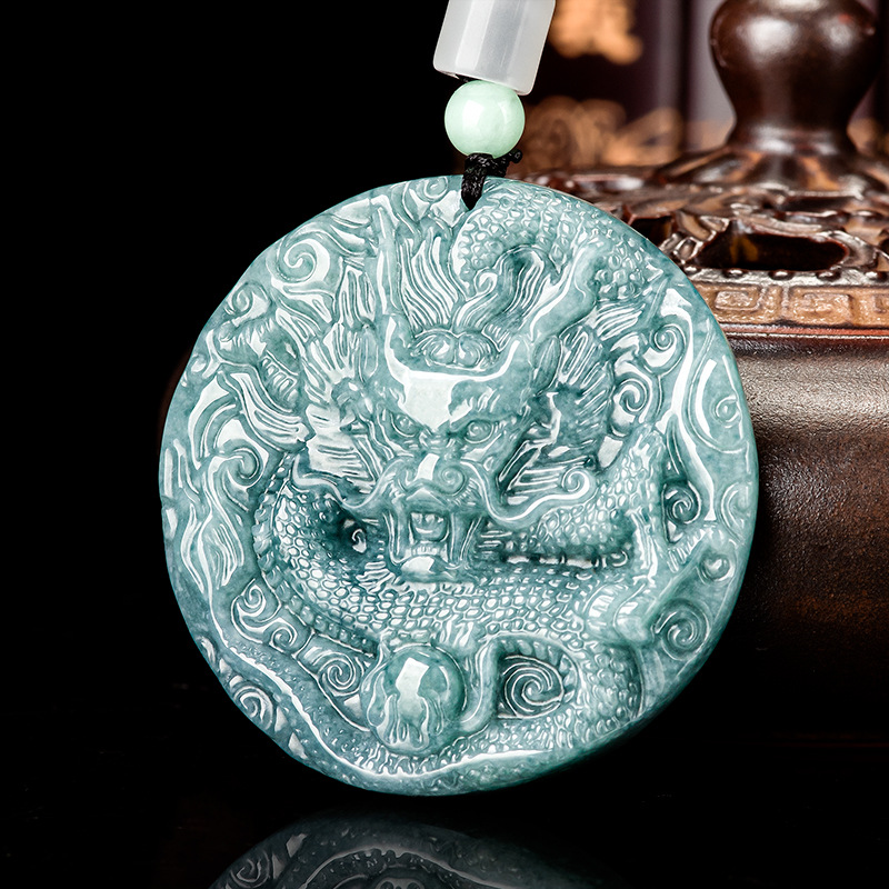 Vintage Fashion Accessories - Kalung Liontin Naga Giok Burma Hadiah