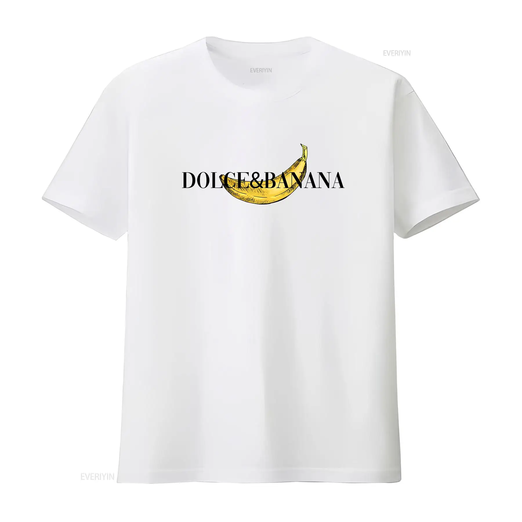 Vintage Fashion Wear - Kaos Putih untuk pria Dolce Banana