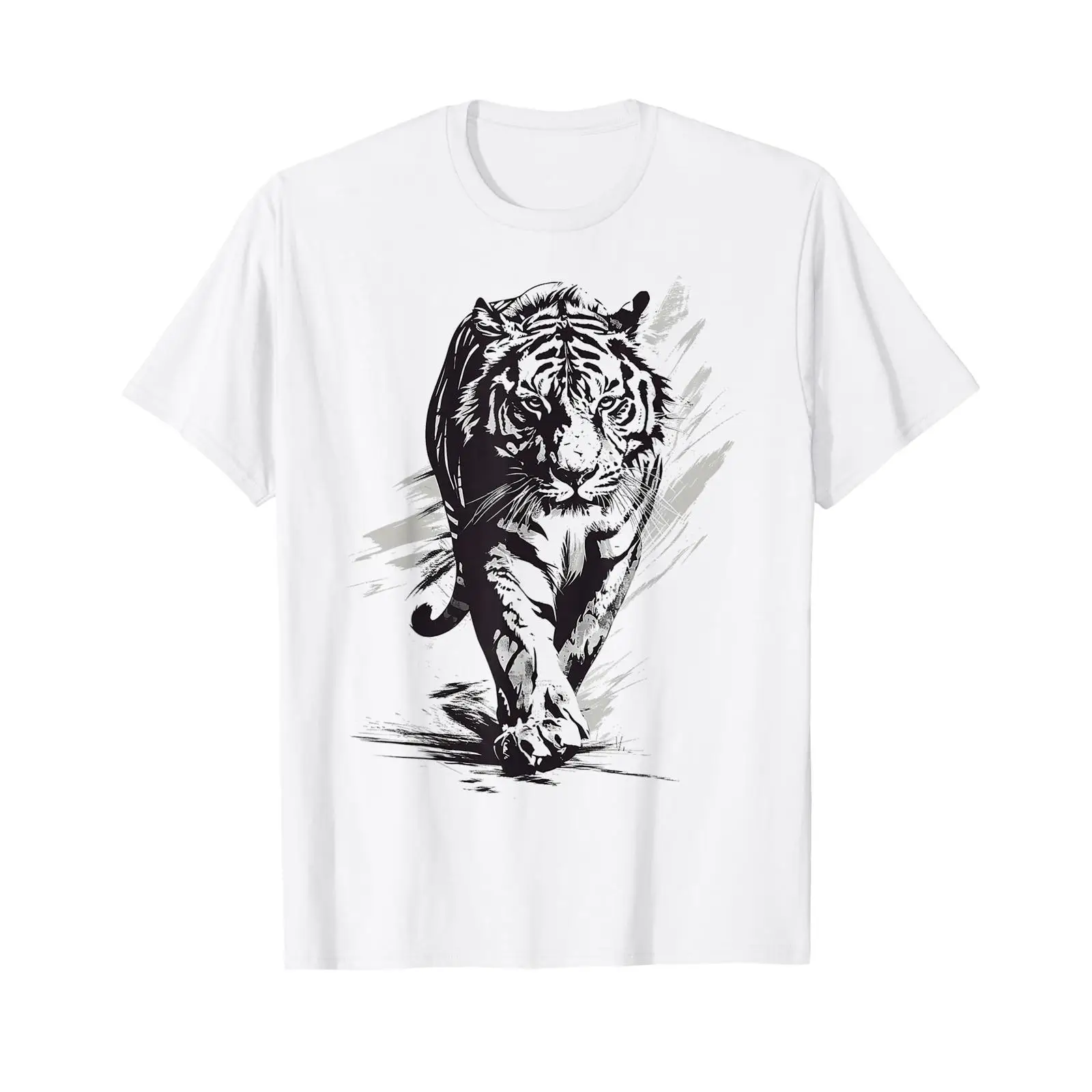 Vintage Fashion Drawings - Kaos grafis gambar abstrak hewan seni