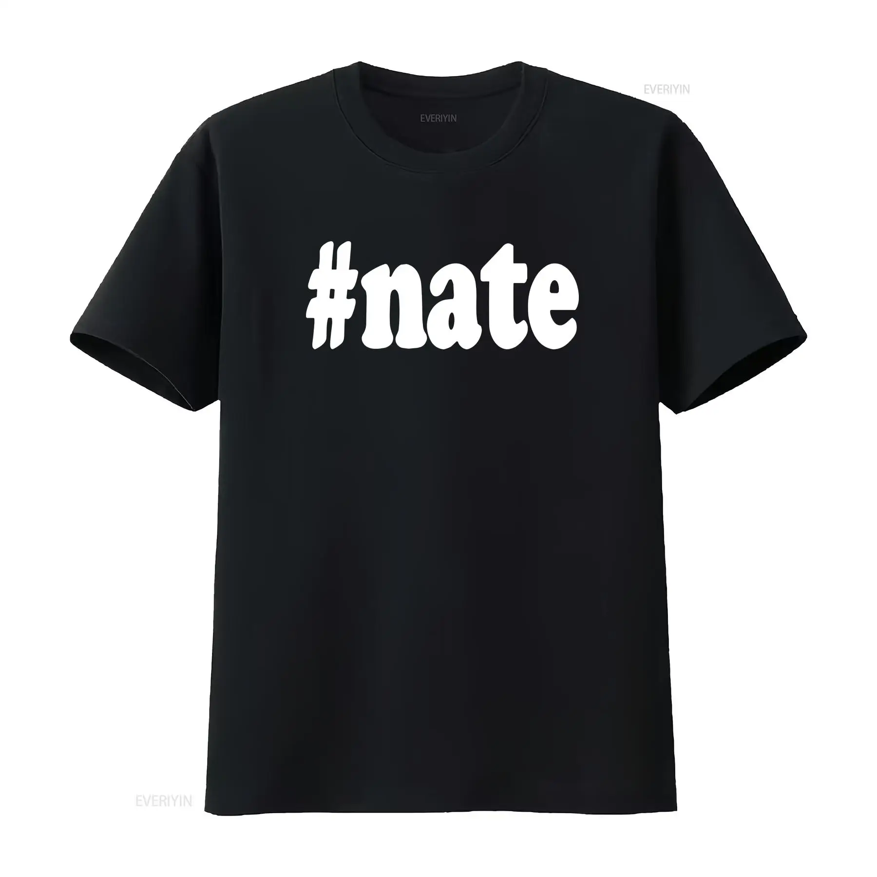 Vintage Fashion Hashtags - Kaos Nate Hashtag Nama Nathan Diaz