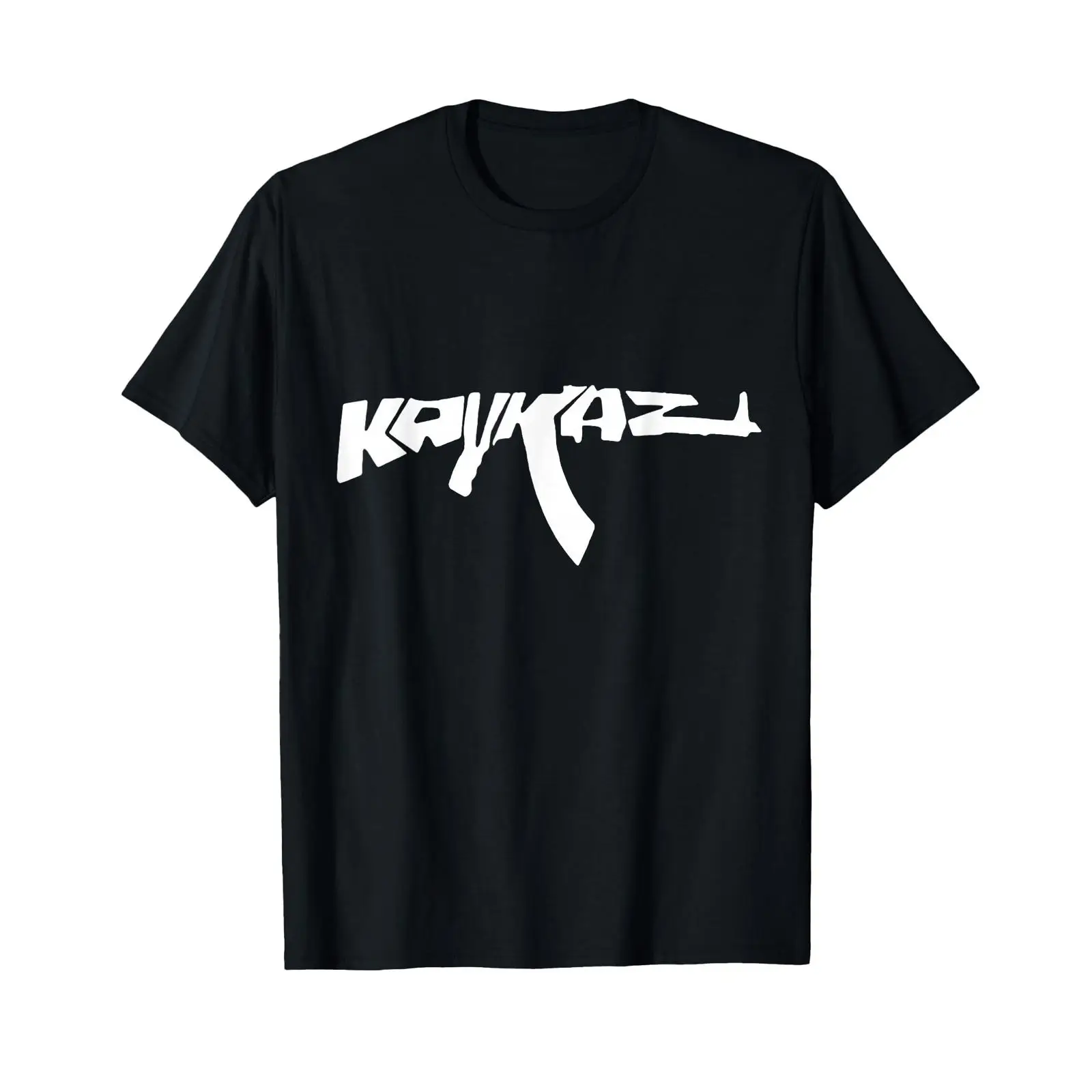 Vintage Fashion Drawings - Kaos KAVKAZ dengan Gambar Teks Kaukasus,