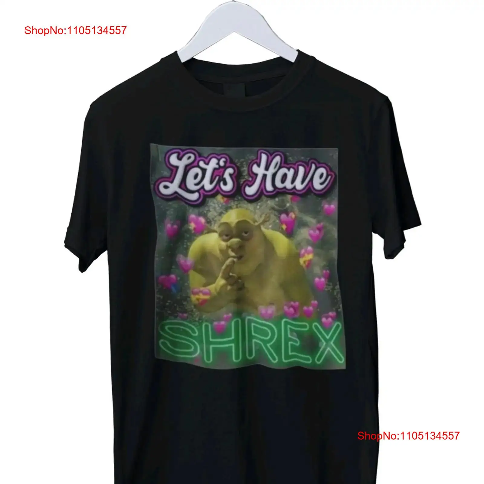 Kaos Lucu Lets Have Shrex Meme - Vintage Fashion Wear ulasan dan harga