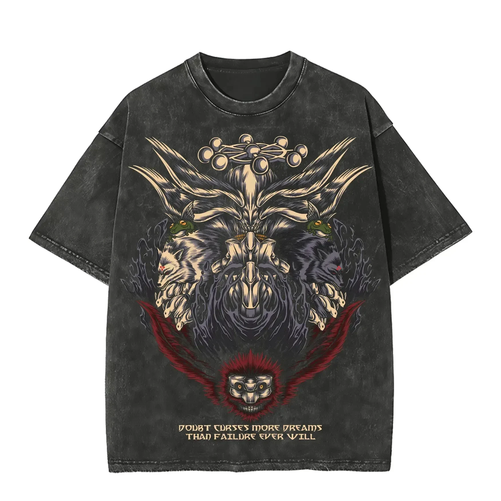 Kaos Mahoraga Wheel Jujutsu Ka - Vintage Fashion Wheel ulasan dan harga