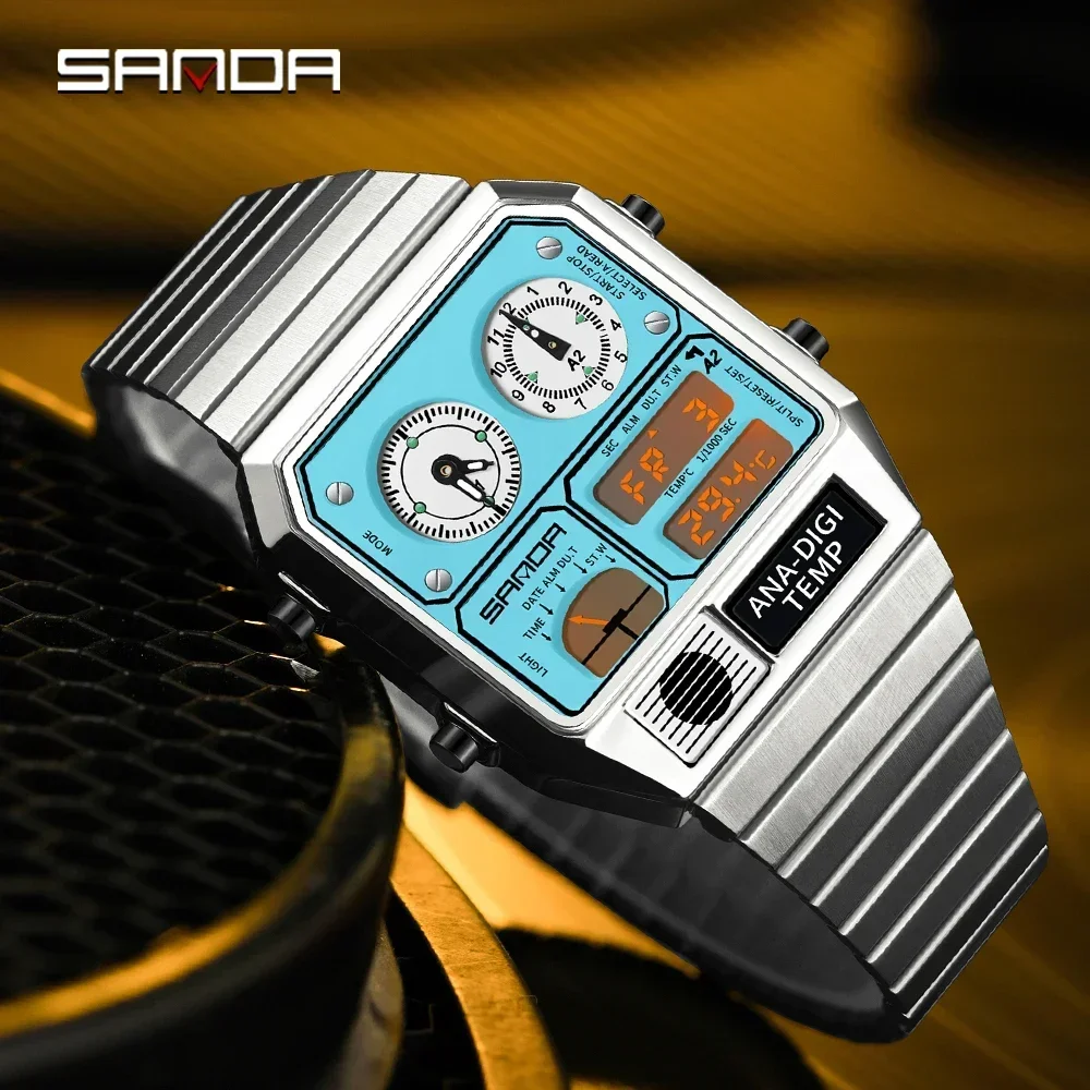 SANDA 3192 Jam Tangan Fashion  - Vintage Fashion Complete ulasan dan harga