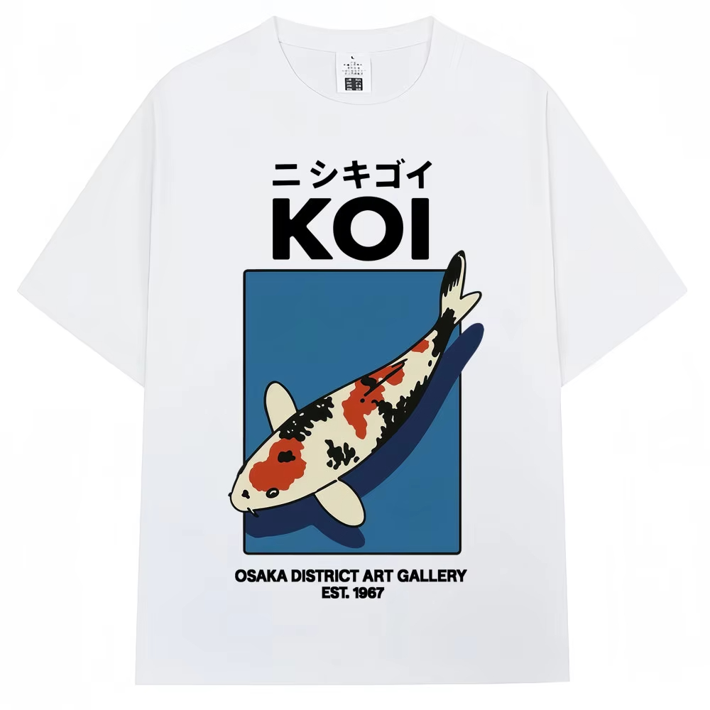 Kaos Ikan Koi Fuji Dragon Yaku - Vintage Fashion In Tokyo ulasan dan harga