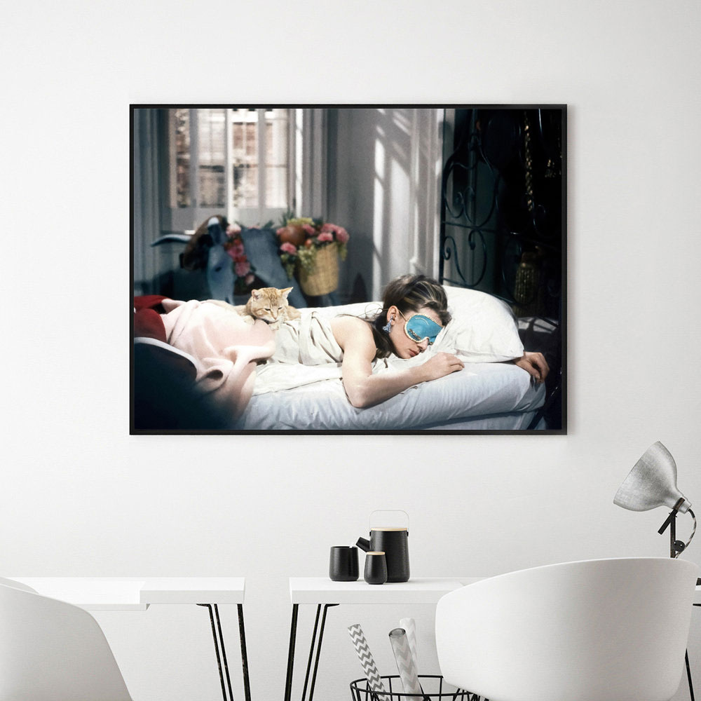 Poster dan Cetakan Sarapan Aud - Vintage Vogue Fashion Poster ulasan dan harga