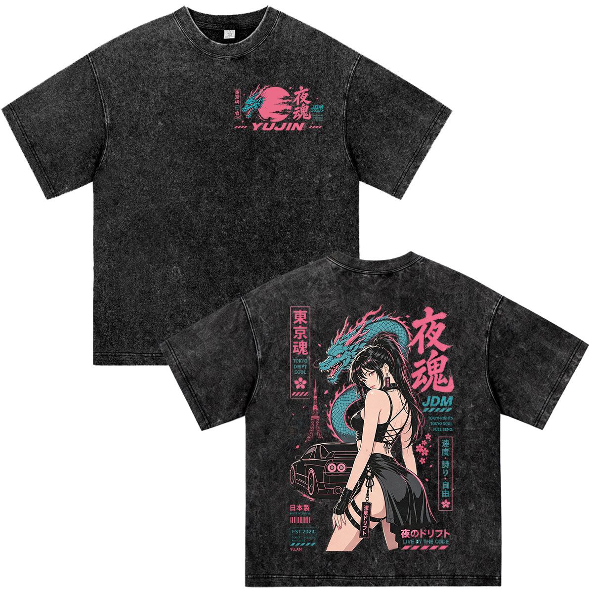 Kaos Anime Initial D Drift Tok - Vintage Fashion In Tokyo ulasan dan harga