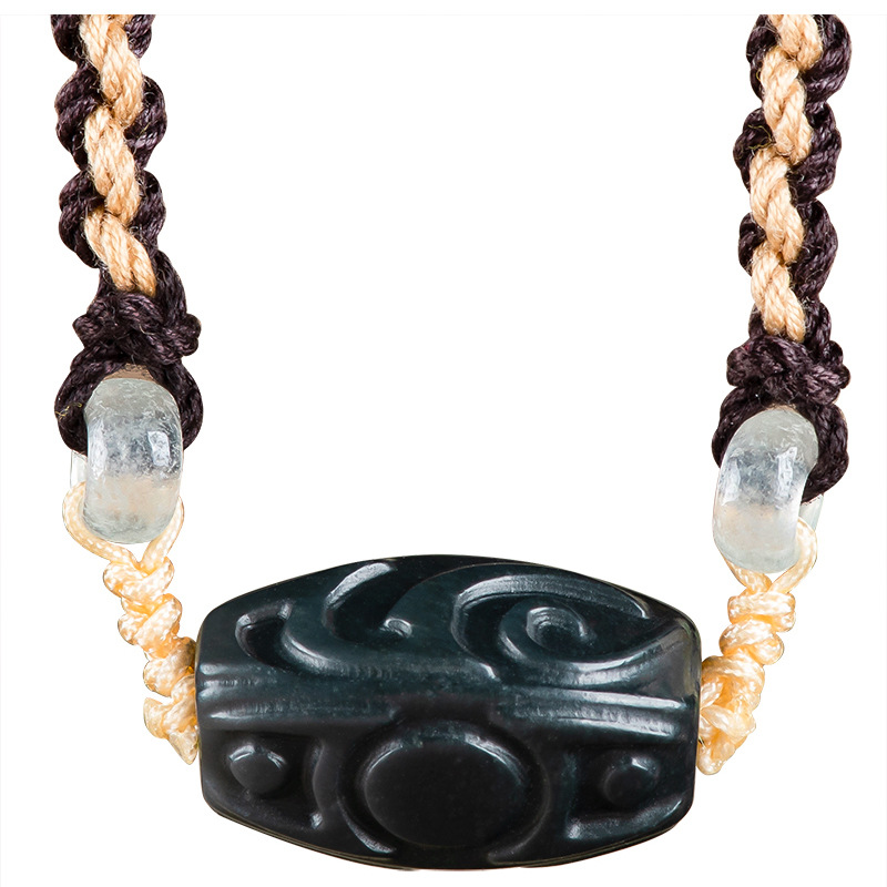 Kalung Liontin Manik Ukiran Gi - Vintage Fashion Accessories ulasan dan harga