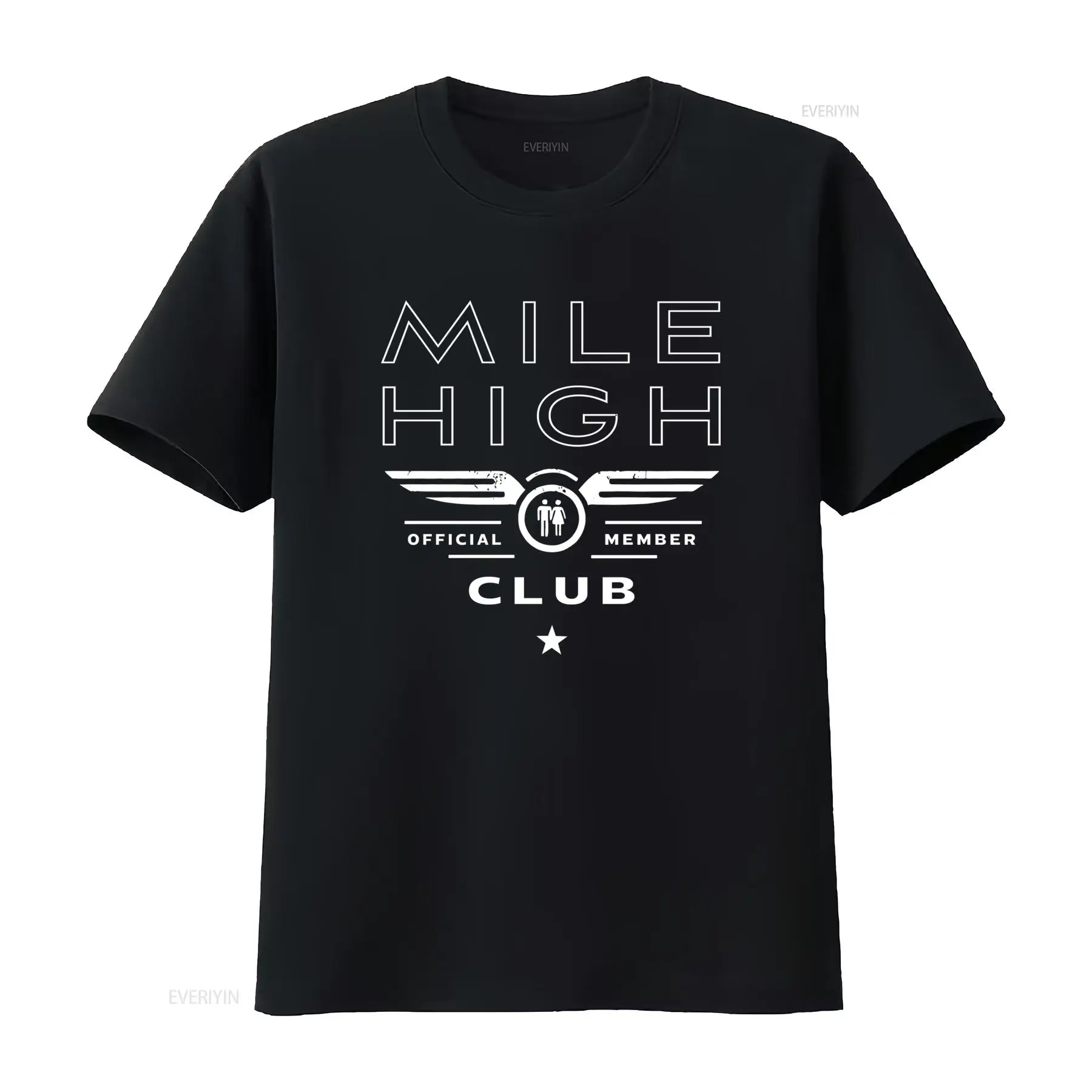 Kaos Anggota Resmi Mile High C - Vintage Fashion Club ulasan dan harga