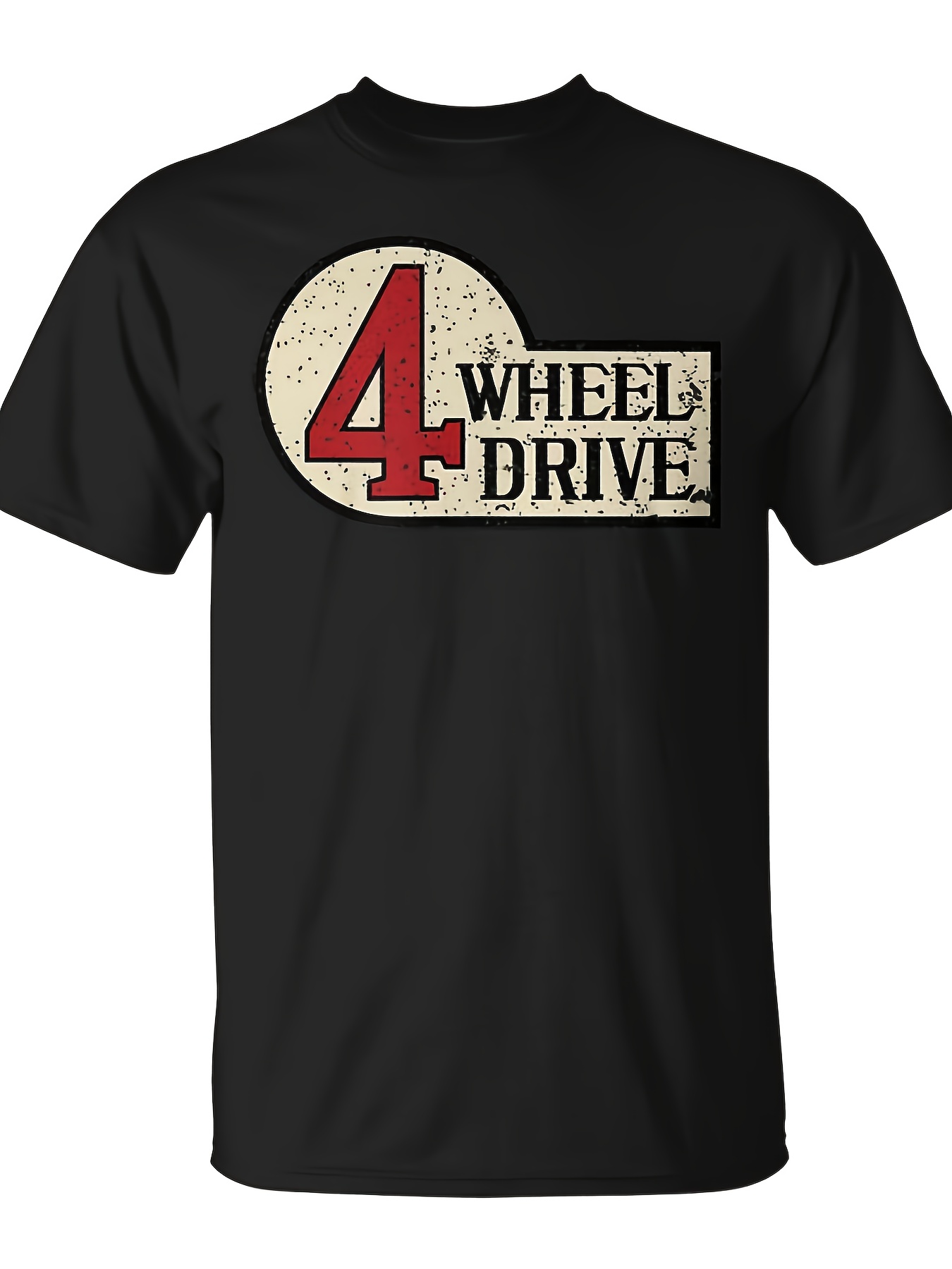 Kaos Unisex 4-Wheel Drive Vint - Vintage Fashion Wheel ulasan dan harga