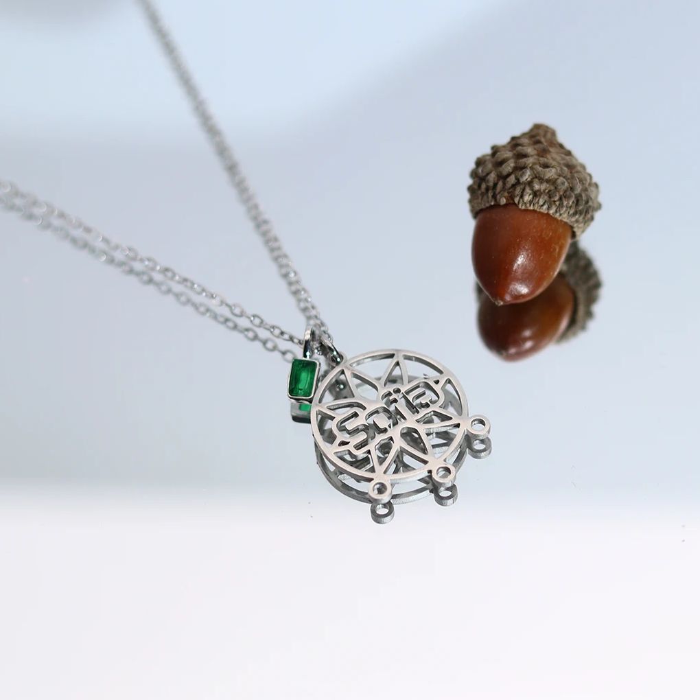 Kalung Kompas Nama Kustom Chan - Vintage Fashion Guide ulasan dan harga