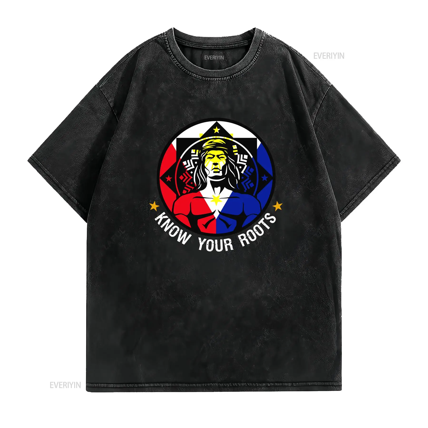 Kaos Chief Lapu Filipina Pinoy - Vintage Fashion Wear ulasan dan harga