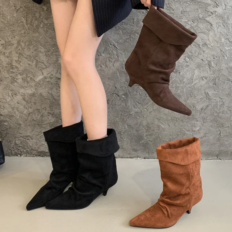 Aneikeh Sepatu Bot Pergelangan - Vintage Fashion Style ulasan dan harga