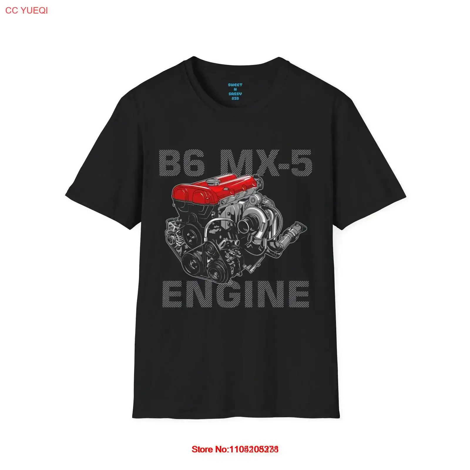 Kaos B6 MX 5 Ikonik Mesin Miat - Vintage Fashion Enthusiasts ulasan dan harga