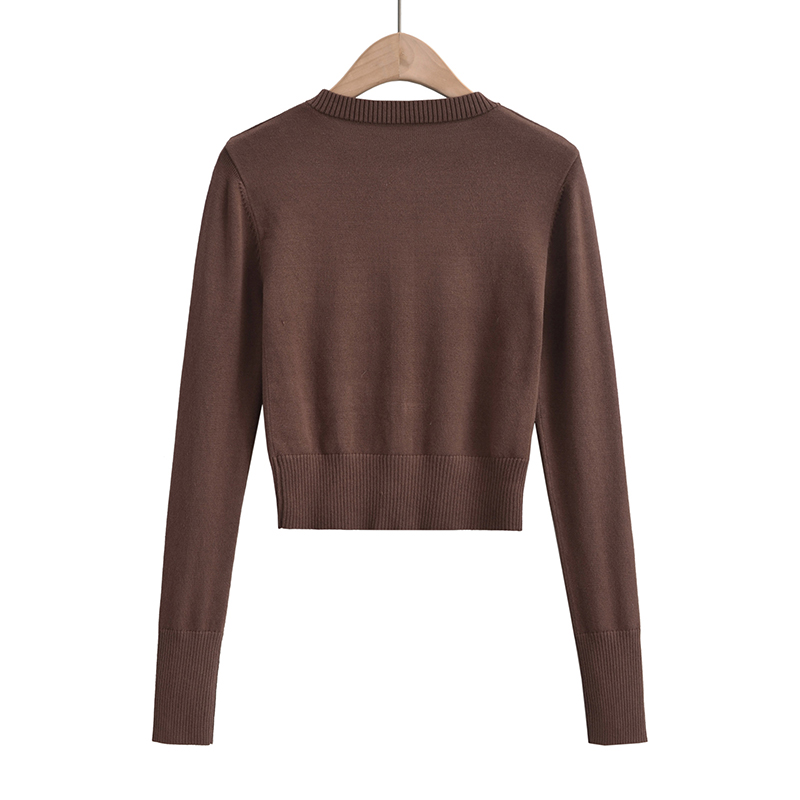 Kardigan crop Mode Korea sweat - Crop Cardigan Vintage ulasan dan harga