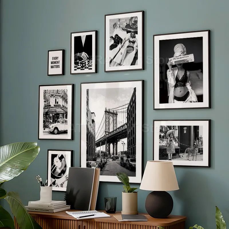 Lukisan kanvas seni dinding an - Vintage Vogue Fashion Poster ulasan dan harga