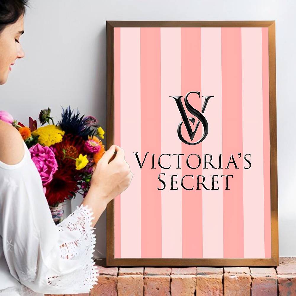 V-Victorias-Fashion-S-Secret P - Vintage Vogue Fashion Poster ulasan dan harga