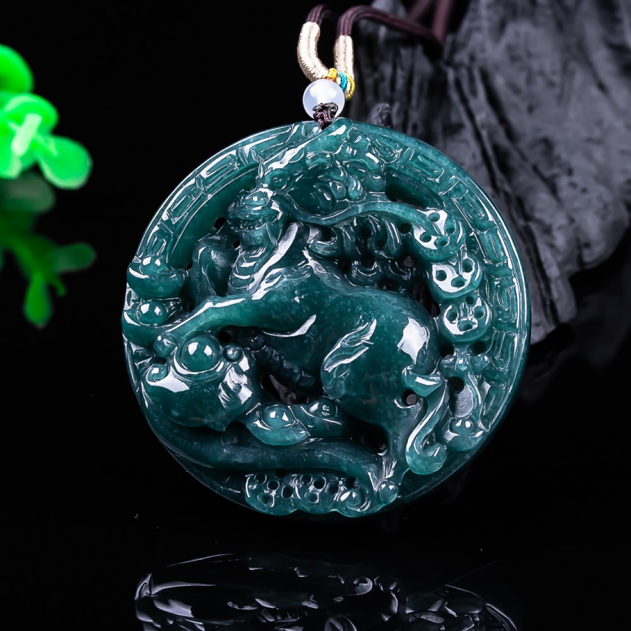 Liontin Naga Giok Burma Batu P - Vintage Fashion Accessories ulasan dan harga