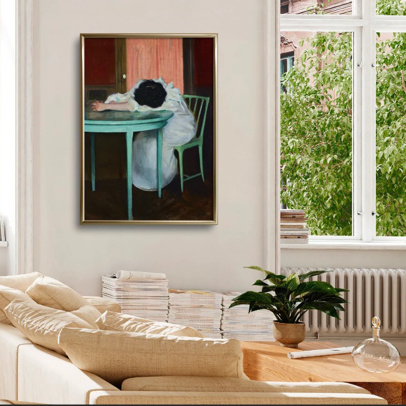 Poster Potret Wanita Renaisans - Vintage Vogue Fashion Poster ulasan dan harga