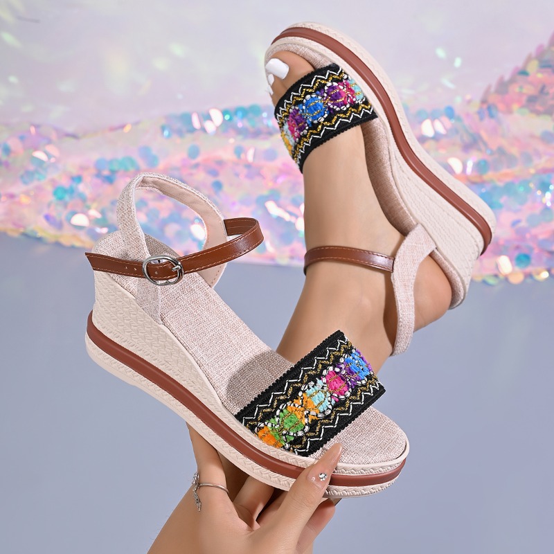Sepatu Wanita Musim Panas Gaya - Vintage Fashion Style ulasan dan harga
