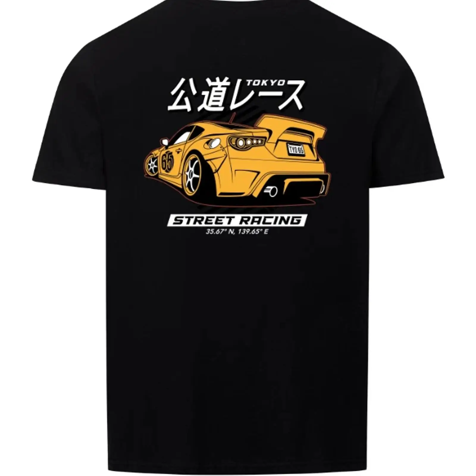 Kaos Tokyo Street Racing JDM M - Vintage Fashion In Tokyo ulasan dan harga