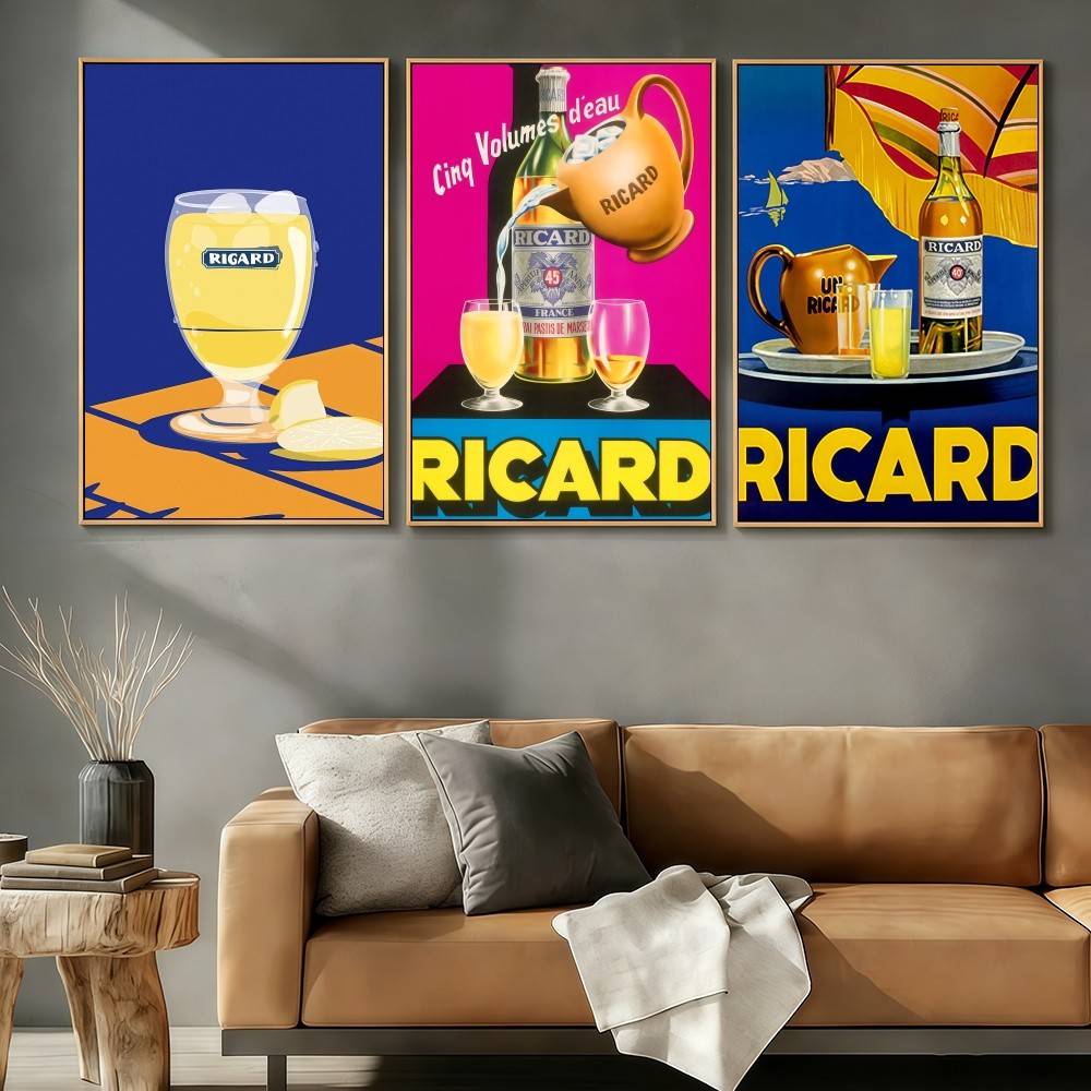 Stiker Poster Mewah R-RicardS- - Vintage Vogue Fashion Poster ulasan dan harga