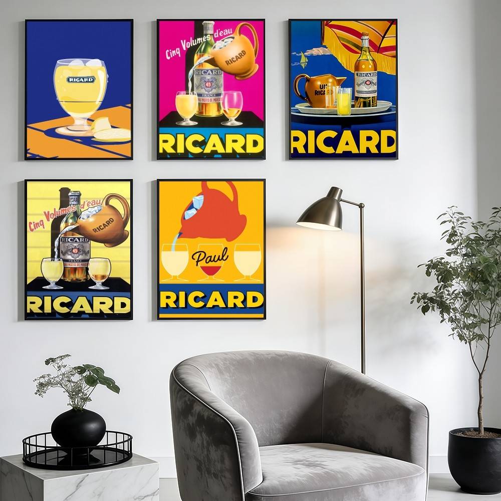 Stiker Poster Mewah R-RicardS- - Vintage Vogue Fashion Poster ulasan dan harga