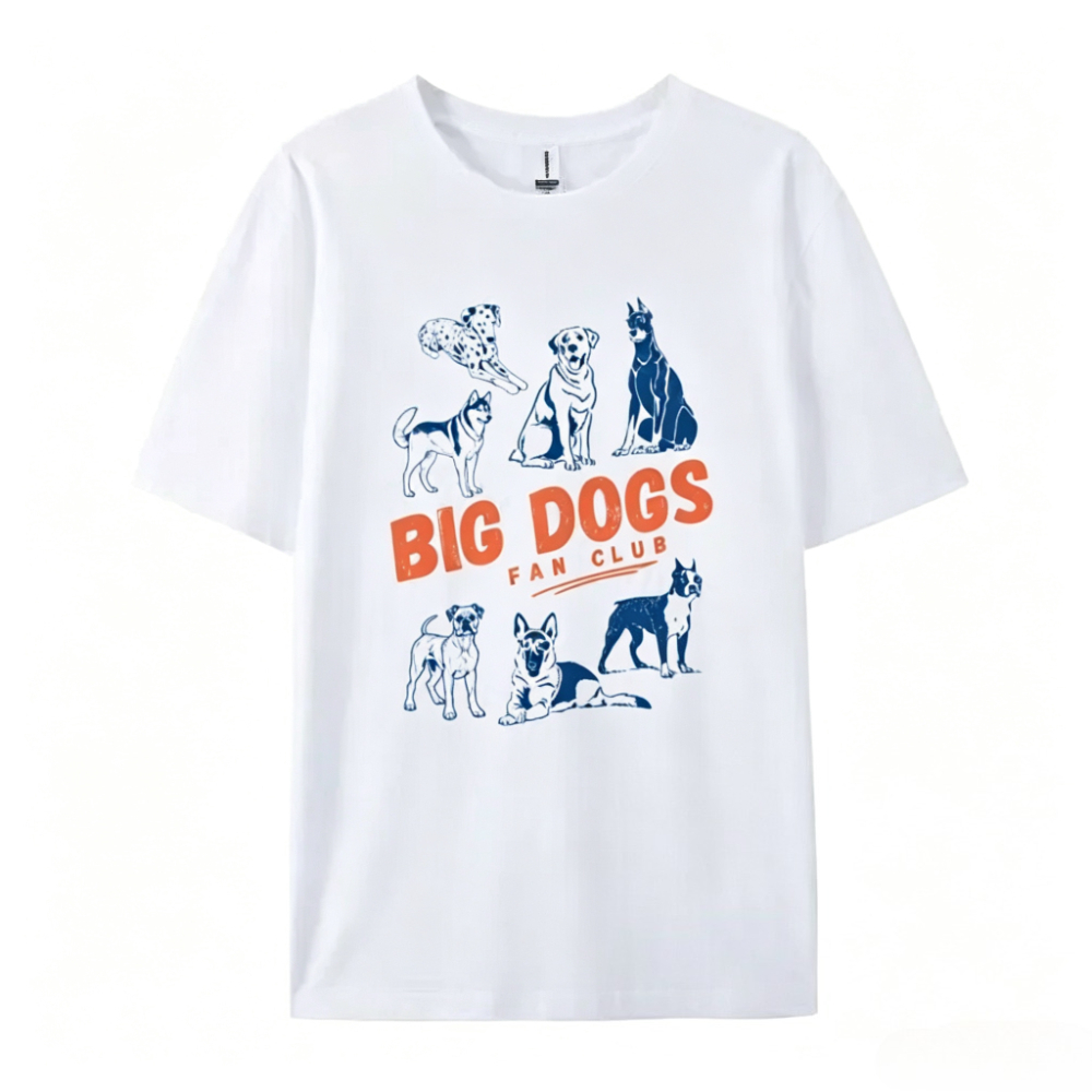 Kaos Grafis Vintage Big Dogs F - Vintage Fashion Club ulasan dan harga
