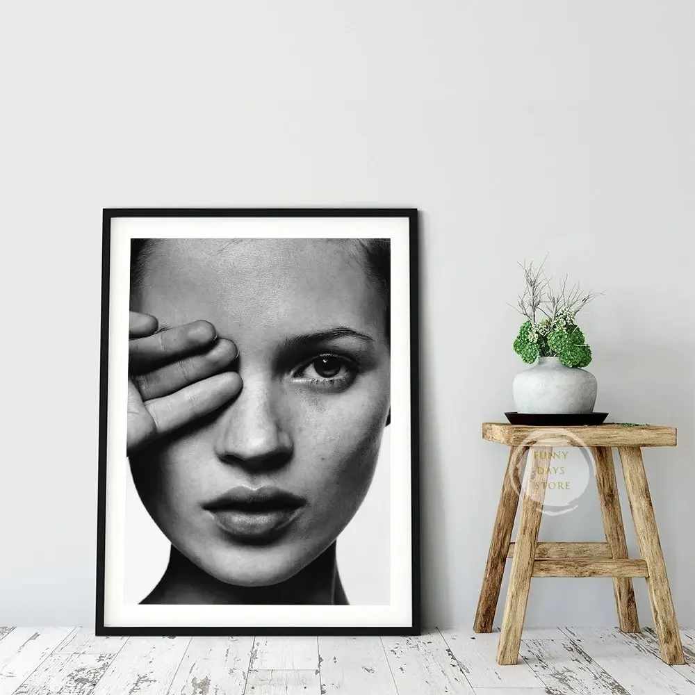 Vintage Seksi Supermodel Kate  - Vintage Vogue Fashion Poster ulasan dan harga