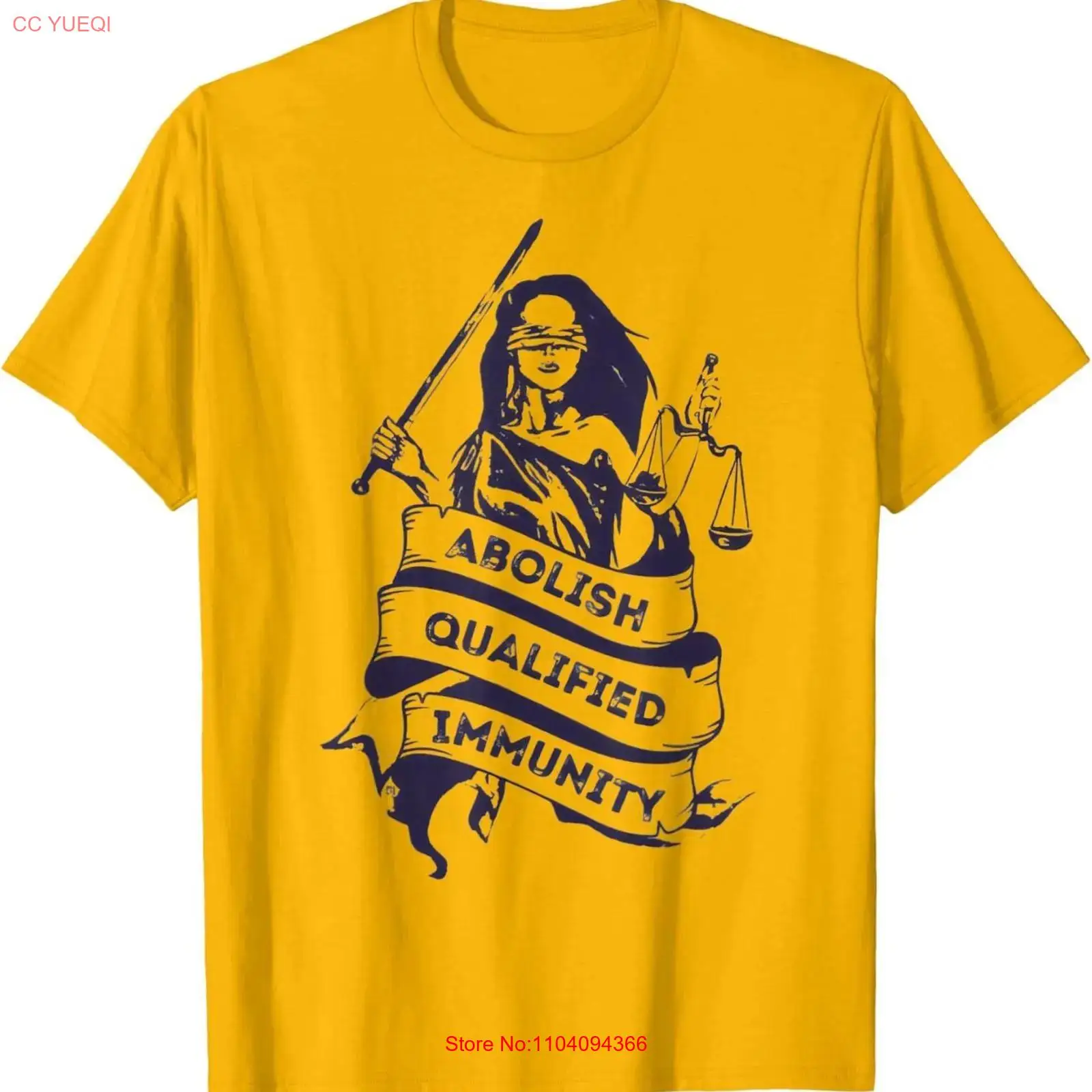 Abolish Qualified Immunity T S - Vintage Fashion Wear ulasan dan harga
