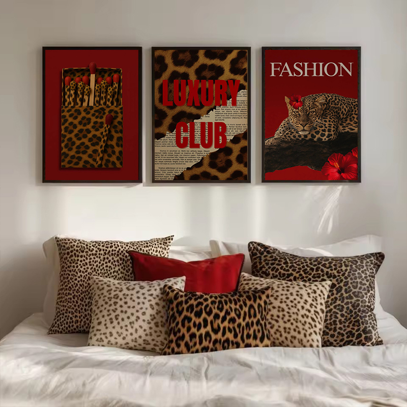 Poster Seni Dinding Kotak Kore - Vintage Vogue Fashion Poster ulasan dan harga