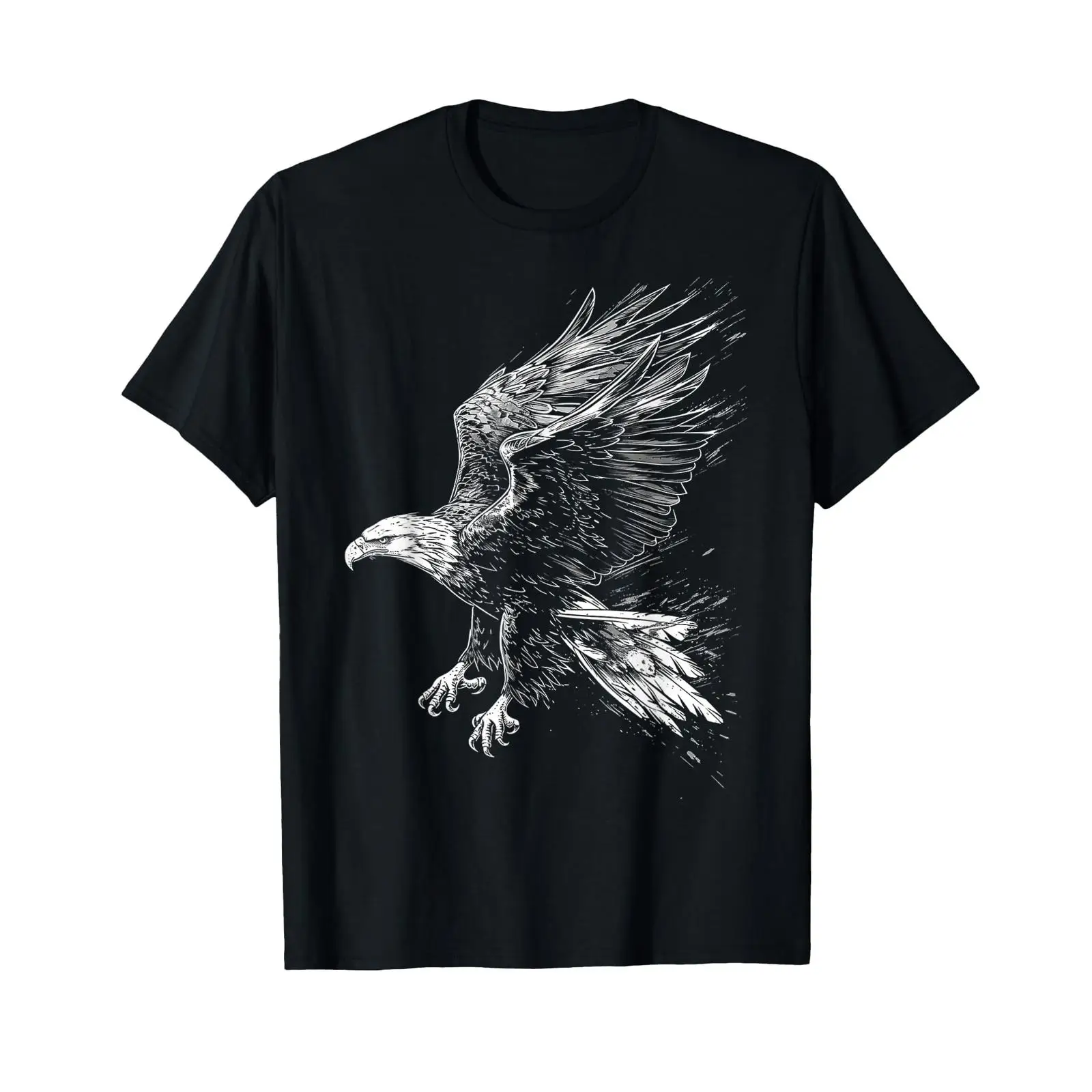 Kaos Gambar Elang Seni Hewan H - Vintage Fashion Drawings ulasan dan harga