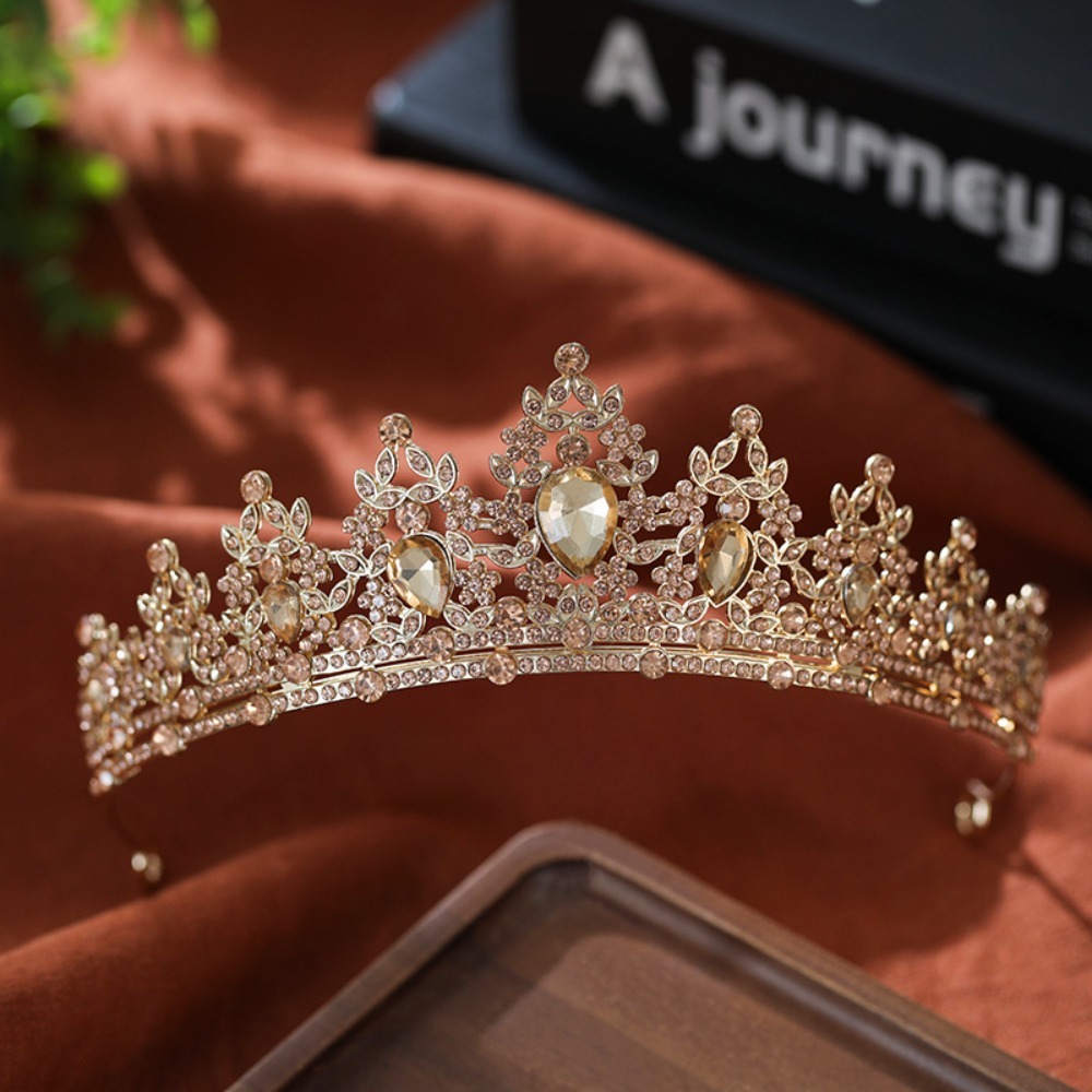 Mahkota Pengantin Berlapis Per - Vintage Fashion Accessories ulasan dan harga